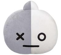 Peluche Modèle Visage de VAN 32cm Ultra-Doux en Polyester Line Friends BT21 Blanc / Gris G