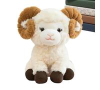 Peluche Moelleuse - Petit Coussin Décoratif Doux et Mignon | Poupées Mouton Peluche Doudous Animaux | Pour Filles Et Femmes Maison Chambre À Coucher Salon Bureau Voiture Voyage Anniversaire Fête