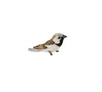 Hansa Toy – Peluche Oiseau Moineau 14 cm – x2