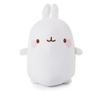 Peluche Molang 16 cm dans Son Emballage Cadeau I Favori des Réseaux Sociaux et Star de la Télé à câliner, pour Jouer et à Aimer I Peluches Kawai - 47745