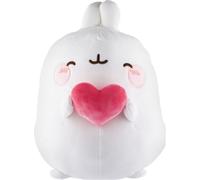 Peluche - Molang - Molang avec cœur - 30 cm