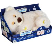 Peluche - mon ourson rêveur - peluche musicale et interactive - 30 cm beige TU