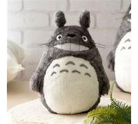Peluche Mon voisin Totoro Ghibli Acrylique Totoro Gris foncé souriant