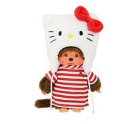 Peluche Monchhichi Hello Kitty - BANDAI - Douce peluche