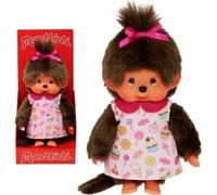 Peluche Monchhichi Pop & Candy - 20 cm - BANDAI