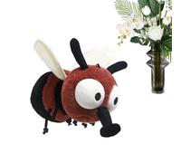 Peluche mouche - 7,5 pouces grand jouet réaliste en peluche douillette, figurine d'insecte détaillée portable | Jolie bibliothèque pour l'entrée, les fêtes, les amateurs, la naissance