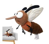 Peluche Mouche - Doudou 25cm | Pêluche de mouche avec motif d'insecte drôle, idée cadeau créative, complément de décoration pour la maison, peluches de dessin animé | Pour dorm