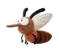 Peluche Moustique de Dessin animé, Porte-clés Animal en Peluche Mignon, Pendentif Moustique à Gros Yeux, Coussin Doux et câlin for décoration d'intérieur(B)