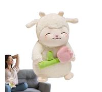 Peluche Mouton, 25 cm, Douce en Velours de Coton, Coussin Confortable, Remplissage de Panier, Cadeau de fête, décoration d'intérieur, Cadeau pour, Adultes, Chambre de bébé et Chambre à Coucher