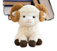 Peluche Mouton | Petit Coussin Jeté Doux Et Drôle | Poupées Mouton Peluche Doudous Animaux - Pour Garçons, Filles, Femmes, Hommes, Maison, Chambre, Salon, Bureau, Lit, Canapé, Voiture et Voyage