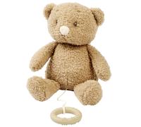 Peluche musical Teddy Bouclette ours caramel