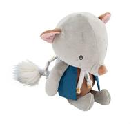 Peluche musicale - DOMIVA - Alix la souris - Gris - 25 cm - Pour bébé