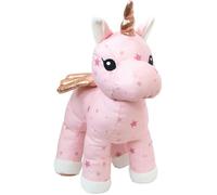 Peluche musicale - DOMIVA - Jolly - Licorne rose - 30 x 20 x 30 cm