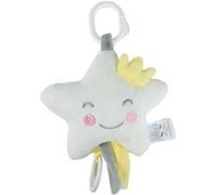 Peluche Musicale Etoile "Essen'Ciel" 15cm Blanc