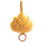 Peluche musicale feuille jaune TU