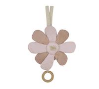 Peluche Musicale Fleur En Coton Bio Rosa TU