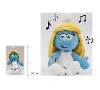 Peluche musicale - GIOCHI PREZIOSI - Les Schtroumpfs - Schtroumpfette 30 cm - Super douce - À partir de 3 ans - PUF30