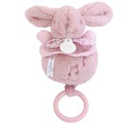 Peluche musicale Lapin Doudou rose (20 cm)