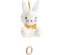 Domiva Peluche musicale Leafy Bunny – Lapin pour bébé beige TU