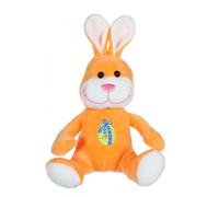 Peluche musicale lapin - les amis de pâques - 15cm orange TU