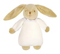 Peluche musicale Lapin Nid d'ange 25 cm Ivoire