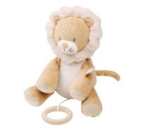 Peluche musicale Lion Ernest 27cm - Beige
