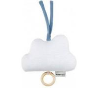 Peluche musicale nuage coton bleu - nattou Bleu G