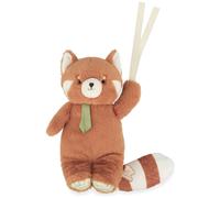 Kaloo Peluche musicale Panda roux – Mélodie «You Are My Sunshine», ultra douce, lavable en machine