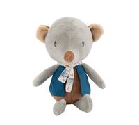 Peluche musicale petite souris gris TU