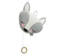 Peluche musicale renard coton