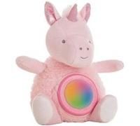 Peluche musicale Rose Licorne 20cm Rose