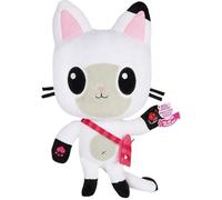 Gabby's Dollhouse , Peluche Talking Pandy Paws de 33 cm avec lumières, musique et 10 sons et répliques