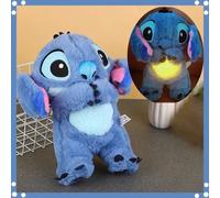 Disney Store Officielle Peluche Stitch Big Feet, Lilo & Stitch, 44 cm, Petit Alien en Peluche Câlin pour Enfants, Convient dès la Naissance