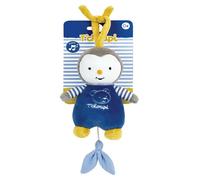 Jemini Peluche musicale T'choupi Baby 16 cm - lavable en surface - Bleu G