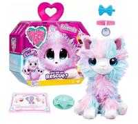 Peluche Mystery Pet, Pet Surprise Peluche, Les Enfants Font Semblant de et D'adopter un Animal de Compagnie avec une Brosse et une Pince à Cheveux, un Jouet en Peluche pour
