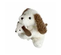 Peluche nafi le chien avec son bebe