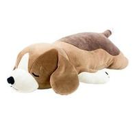Liv Heart Peluche Nemu Nemu Vick – Chien Beagle – 54 cm (Taille L, extra douce)