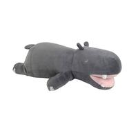 Nemu Nemu Animals - Grosse Peluche Hippopotame - Grande Peluche Hippopotame Animaux Kawaii Japonaise Extra Douce et Douillette - Taille L - 48 cm - Coussin Kawaii