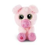 Nici peluche Glubschis cochon junior 15 cm peluche rose