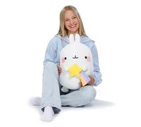 NICI Peluche MOLANG avec étoile filante 48 cm - Blanc