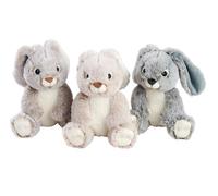 Peluche Nicotoy Lapin assis 20 cm Modèle aléatoire