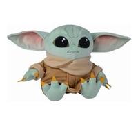 DISNEY-6315875802 Mandalorian Peluche The Child Baby Yoda articulée 30 cm dans Une boîte de présentation sous Licence Officielle Disney pour Tous Les âges, 6315875802, Multicolore