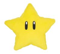 Peluche - Nintendo - Super Mario - Étoile - 18 cm - Douce et colorée