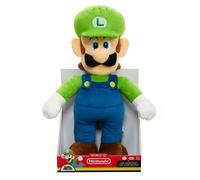 Jakks Pacific Jumbo Luigi Super Mario Nintendo 50cm Teddy Vert Enfants