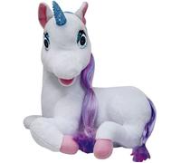 Peluche - NO NAME - LUNA LA LICORNE - Compte-contes - Yeux mobiles - Bouche illuminée