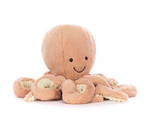 Peluche Ocean Crew Odell pieuvre rose (23 cm)