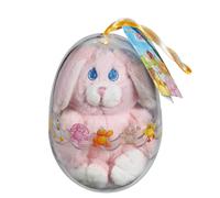Peluche - oeuf p'tit poulailler lapin en peluche - 12 cm rose TU