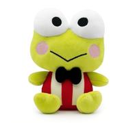 Peluche officielle Keroppi 15 cm Keroppi assis parfait pour les collectionneurs et les fans de Hello Kitty Cadeaux Sanrio Peluche Keroppi