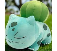 Peluche officielle Pokémon énorme bulbasaure endormi 18 pouces