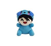 Peluche omz plush, garçon à bonnet souriant, couleur bleue, poupée, 20 cm